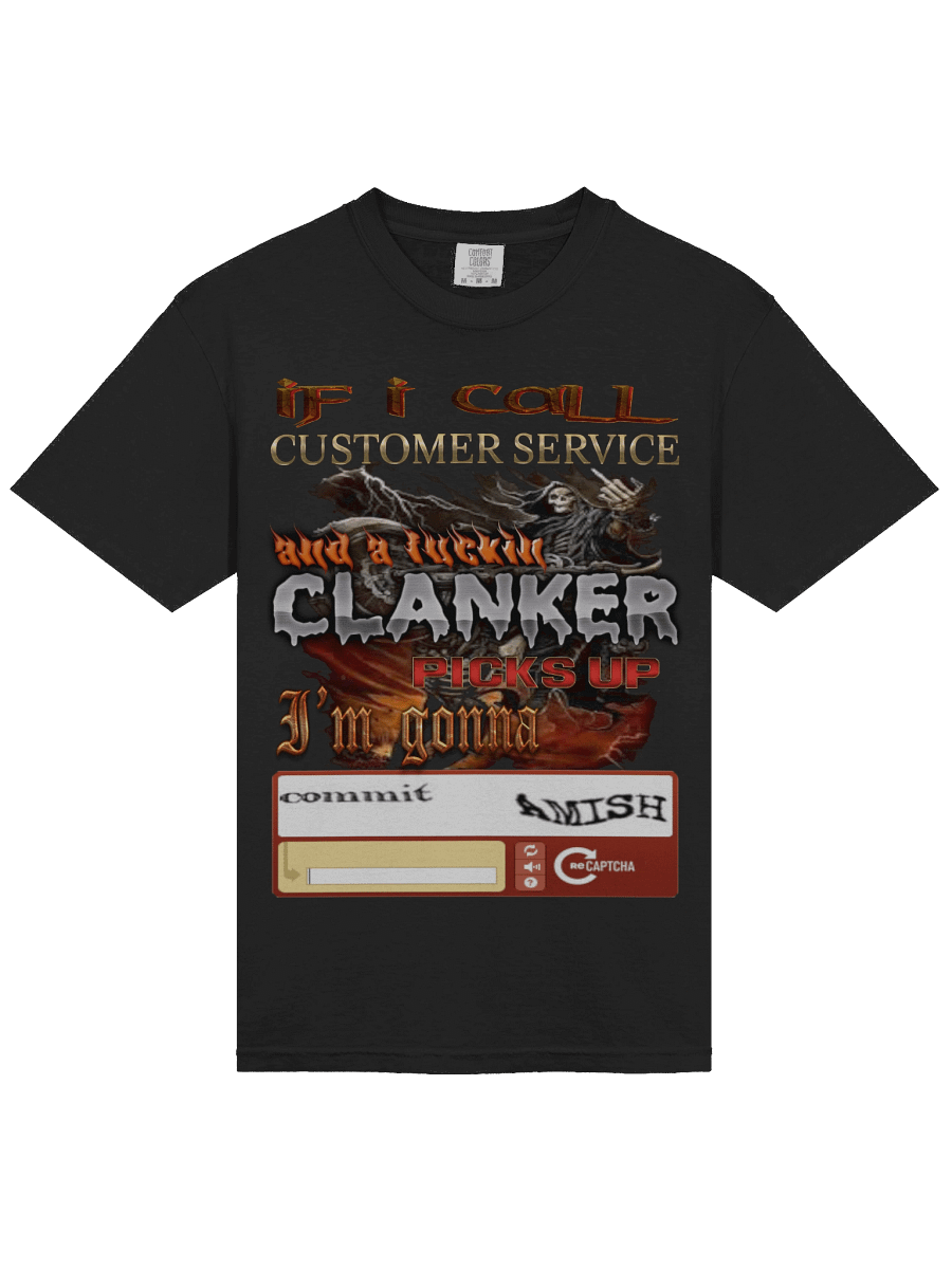AI Hate Biker Shirt product image (3)