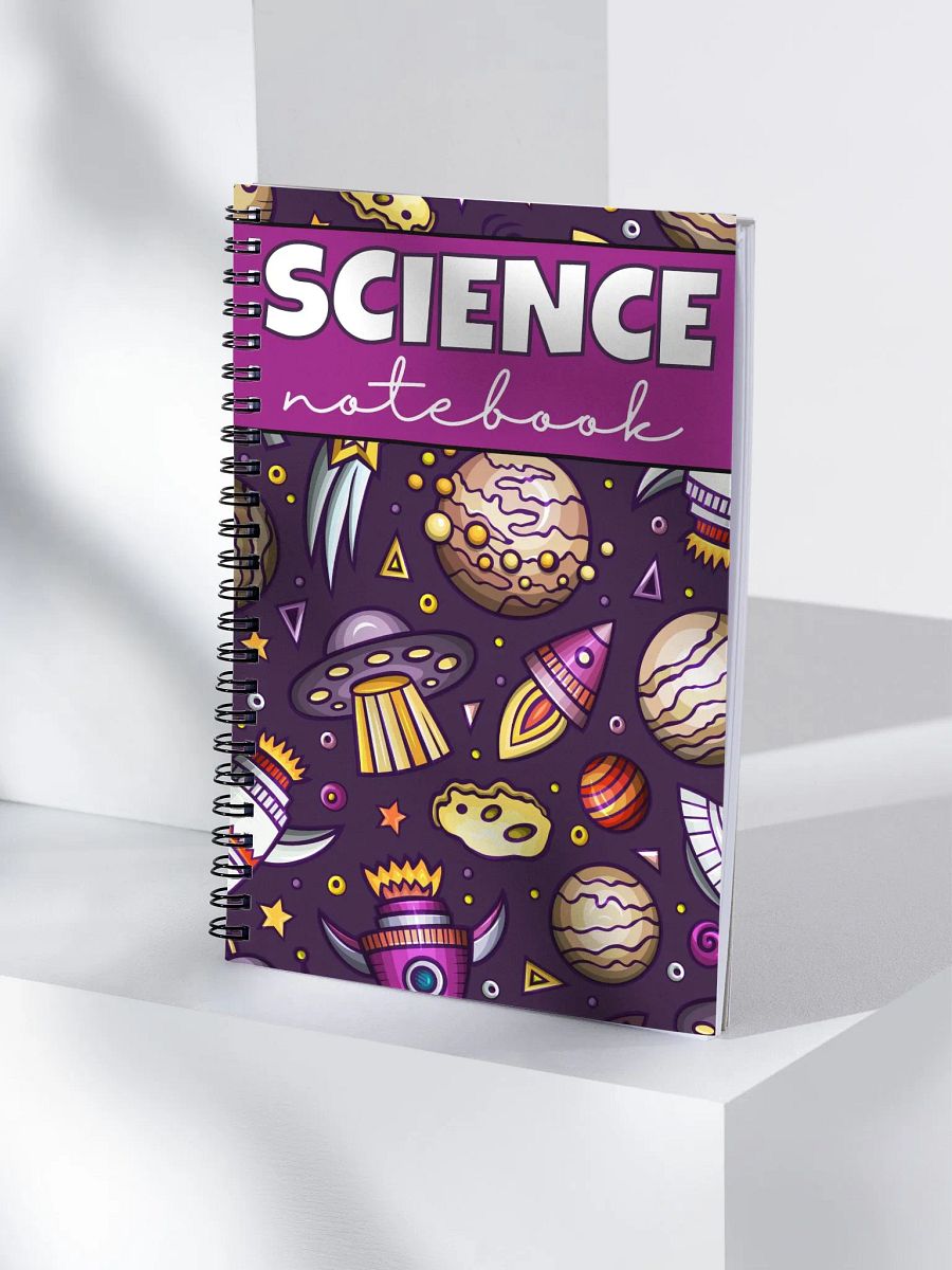 Galactic Adventures Spiral Notebook product image (4)