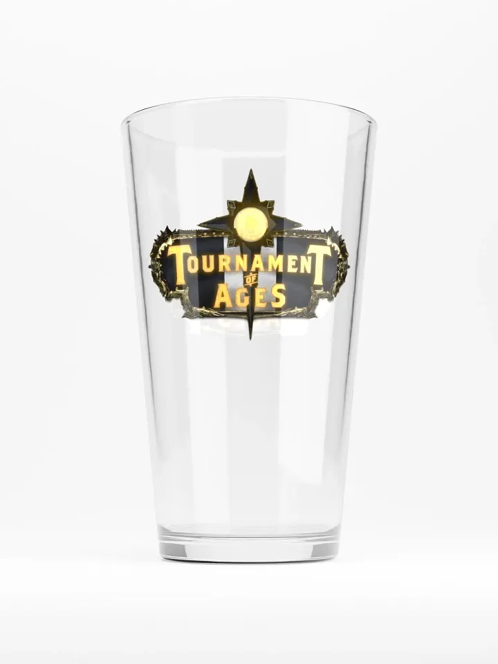 Tournament of Ages - Full Logo - Pint Glass product image (2)