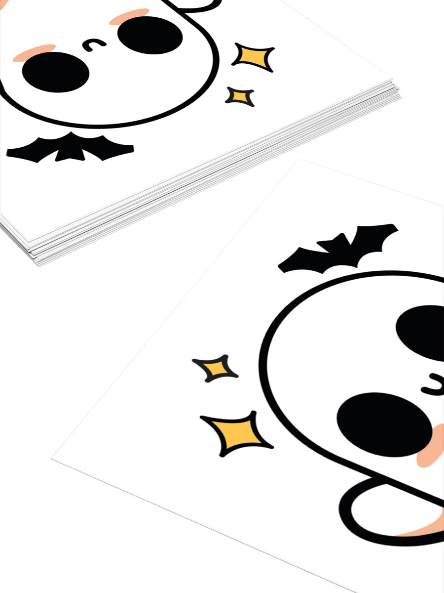 ghosty with bat sticker product image (11)