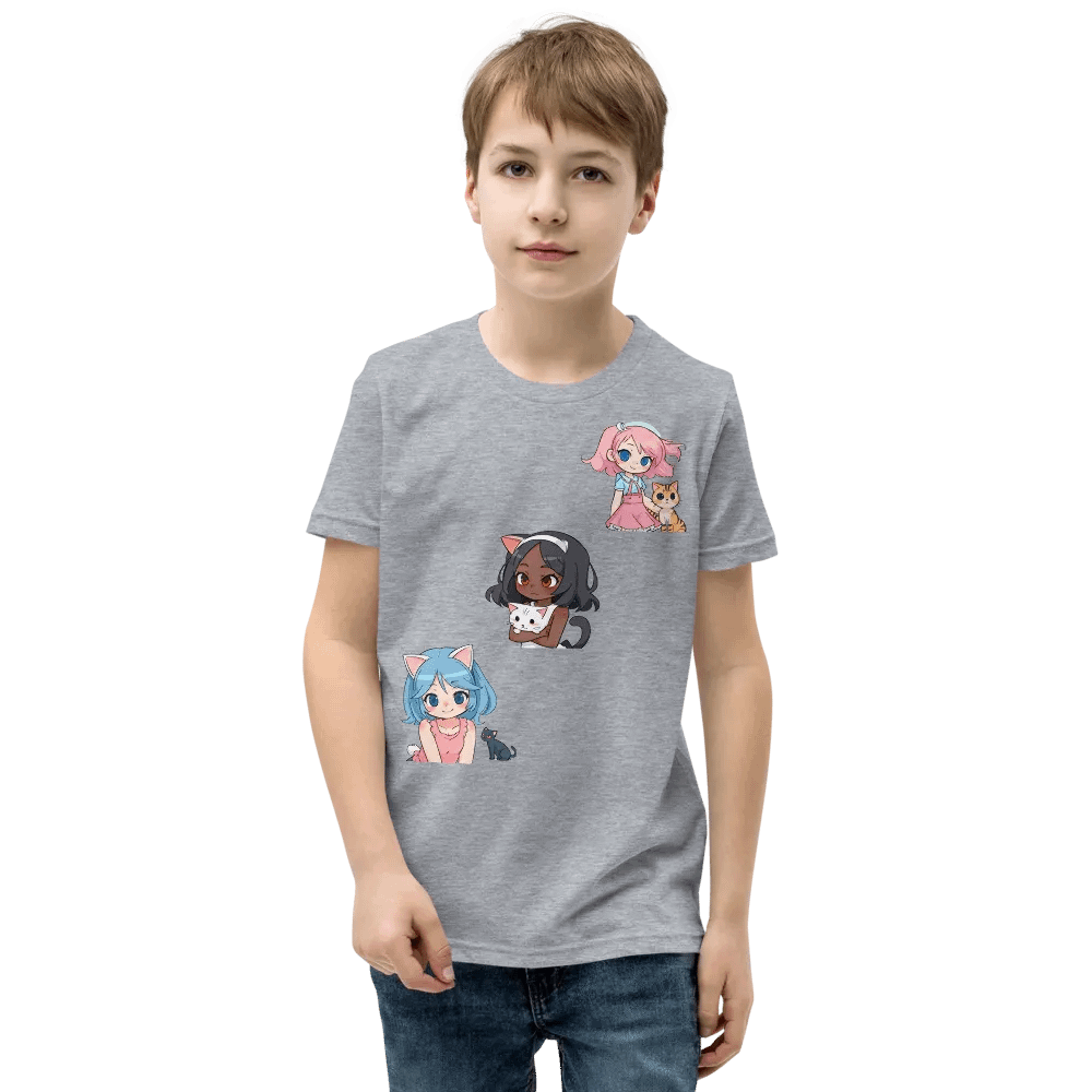 Magical Cartoon Trio Youth T-Shirt product image (1)