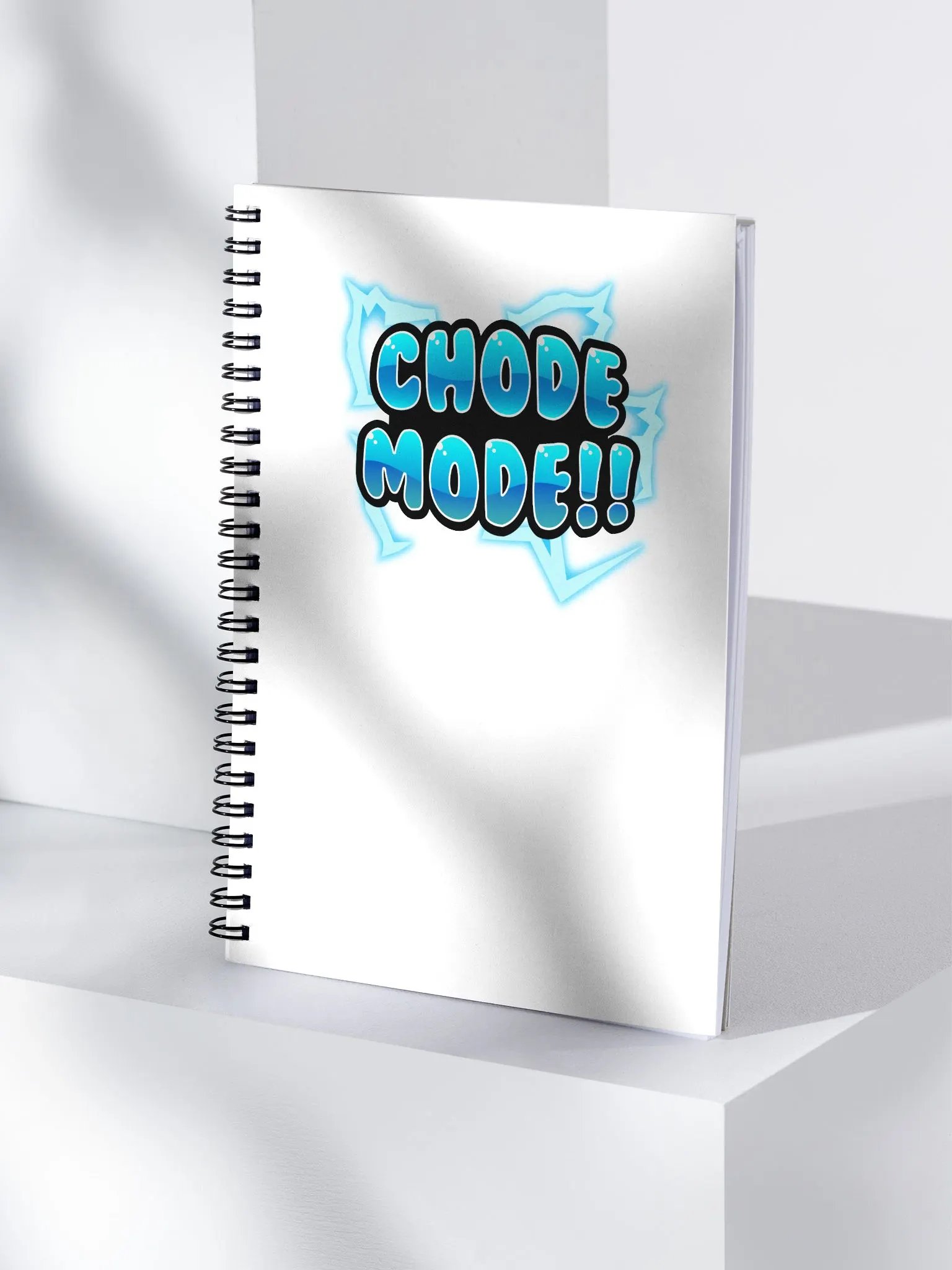 "Chode Mode" Notebook - Blue product image (4)