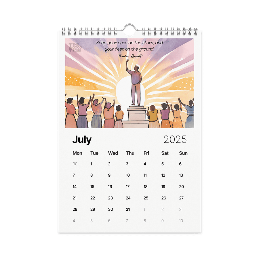 2025 Leadership Inspiration Calendar (Watercolor) product image (7)