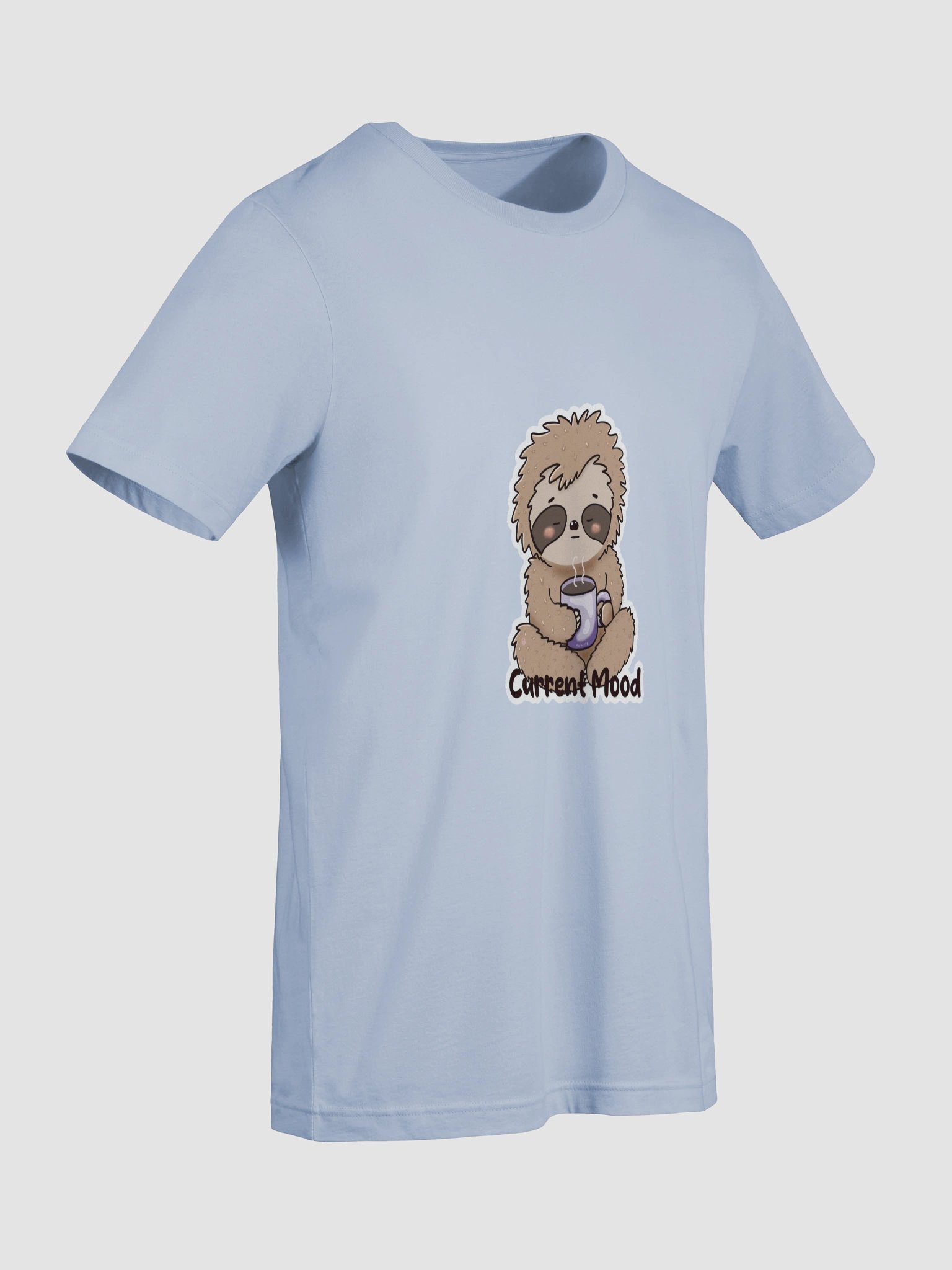 Current Mood Sloth T-shirt product image (69)
