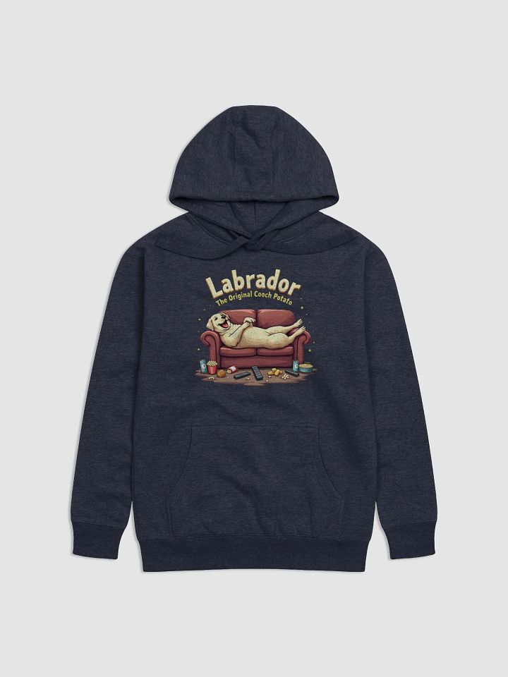 Labrador: The Original Couch Potato - A Humorous Hoodie Design to Delight Dog Lovers product image (1)