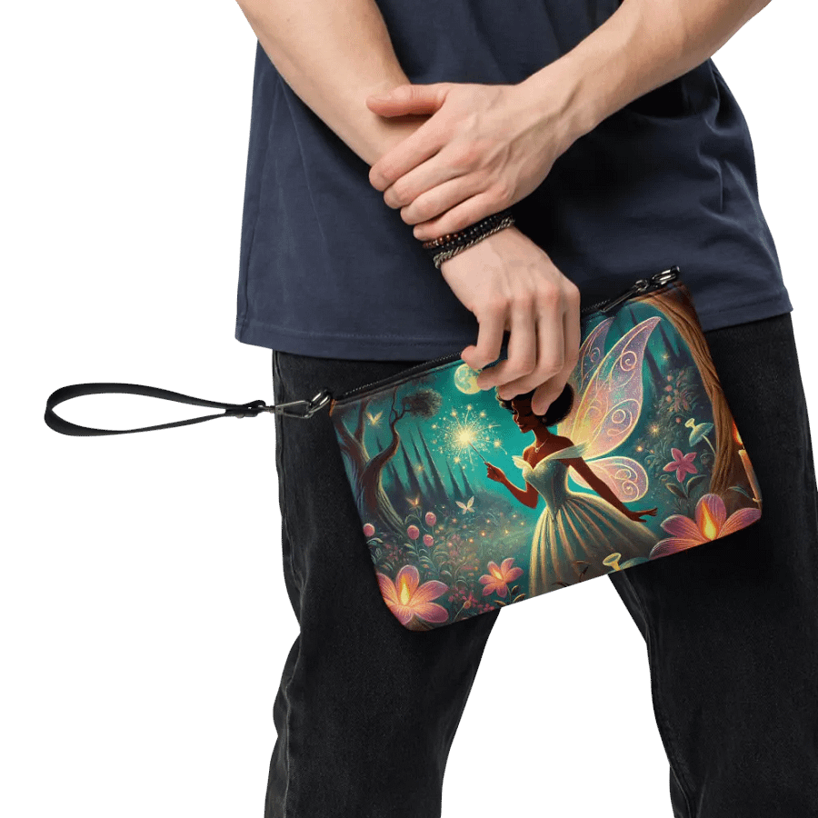Enchanted Blue Forest Fairy Crossbody Bag - Purse product image (8)