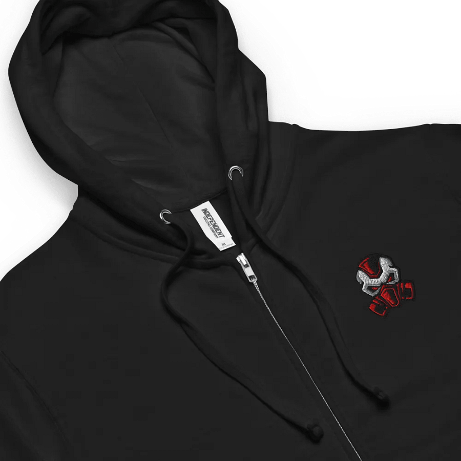 Sewitscher Red Fleece Zip Up Hoodie - BL Collection product image (6)