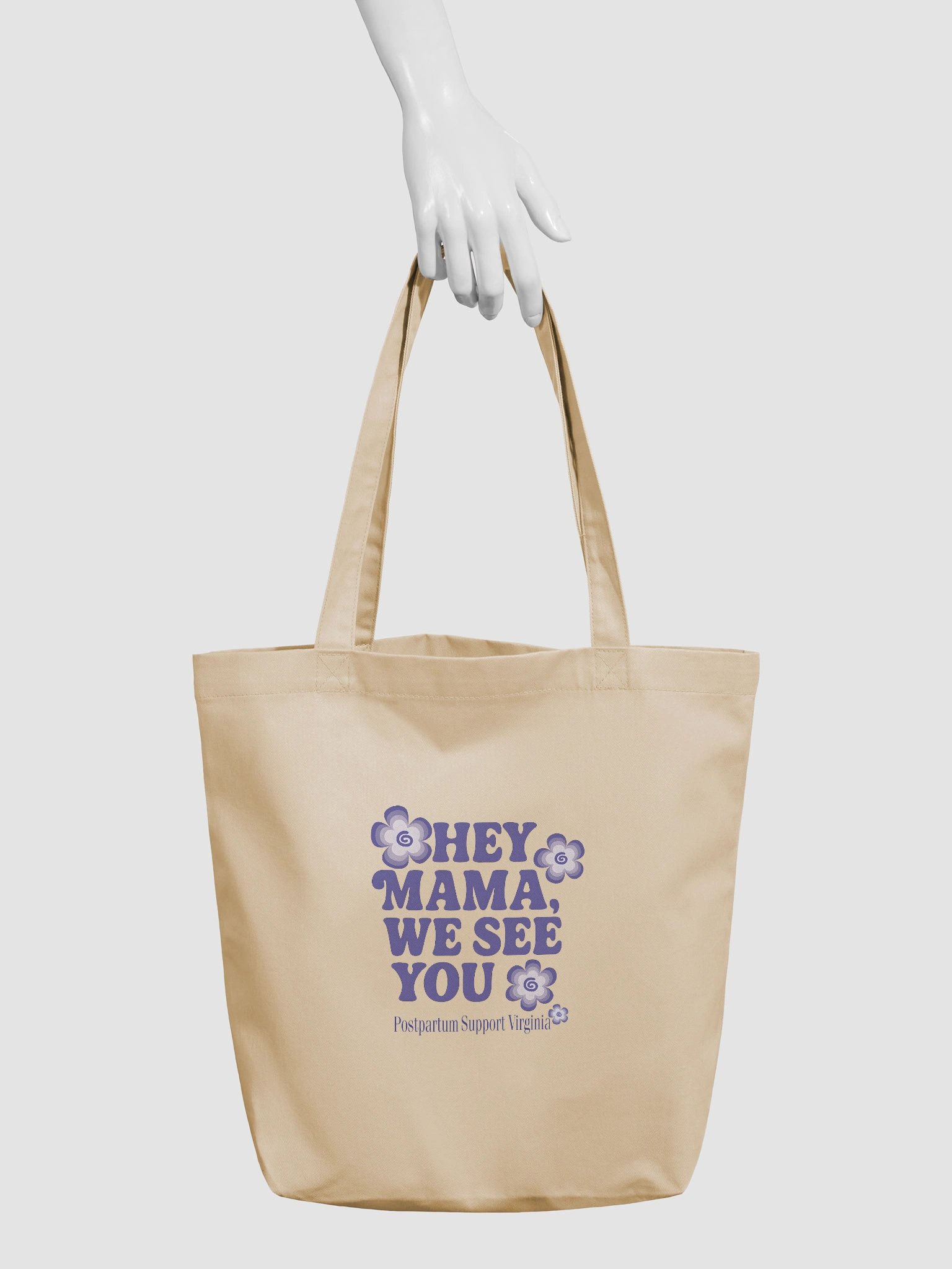 Empowerment Floral Tote Bag product image (3)