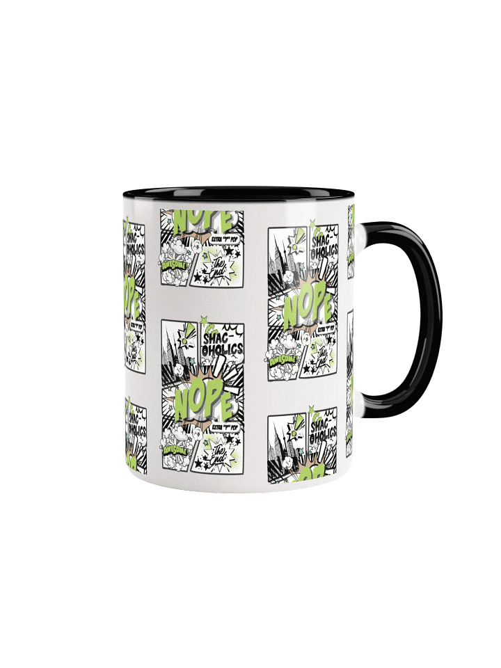 Shac-oholics Comic Blast Mug - Green 