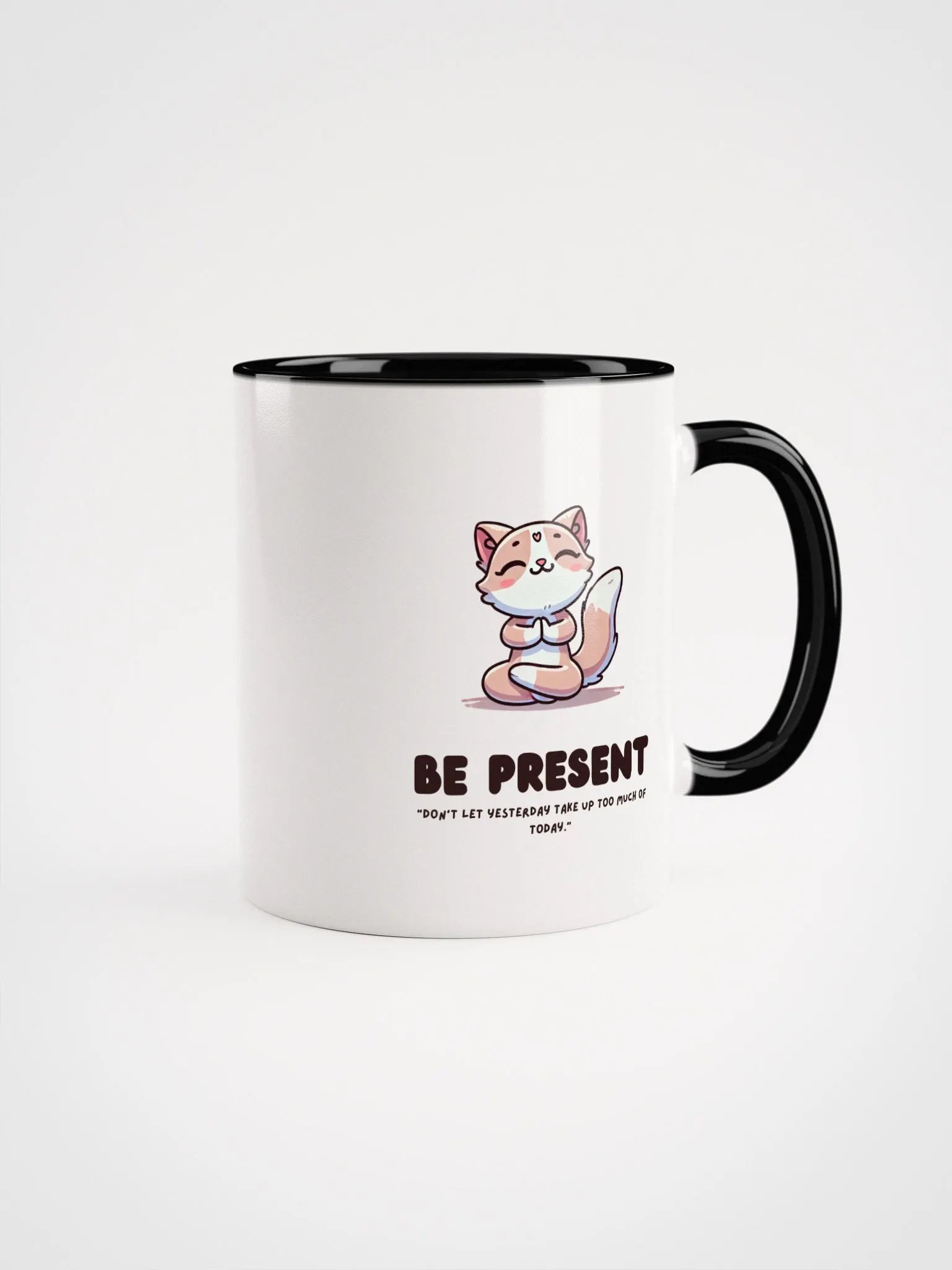 Zen Cat Meditation Mug product image (6)