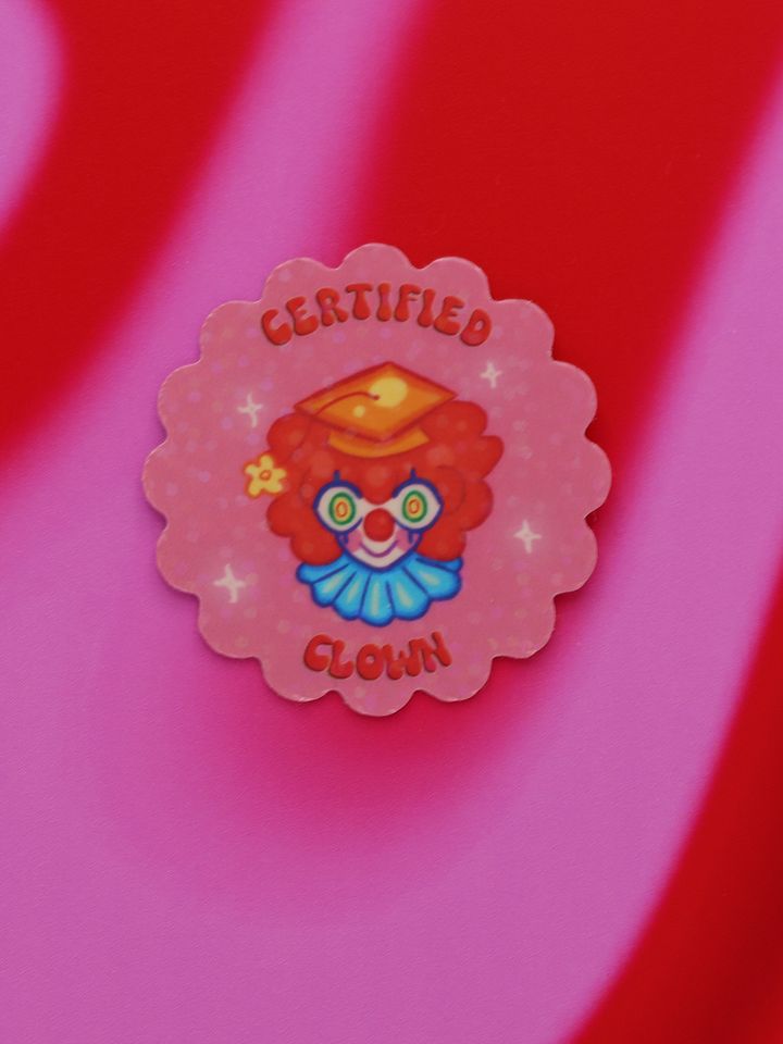 Certified Clown Sticker product image (1)