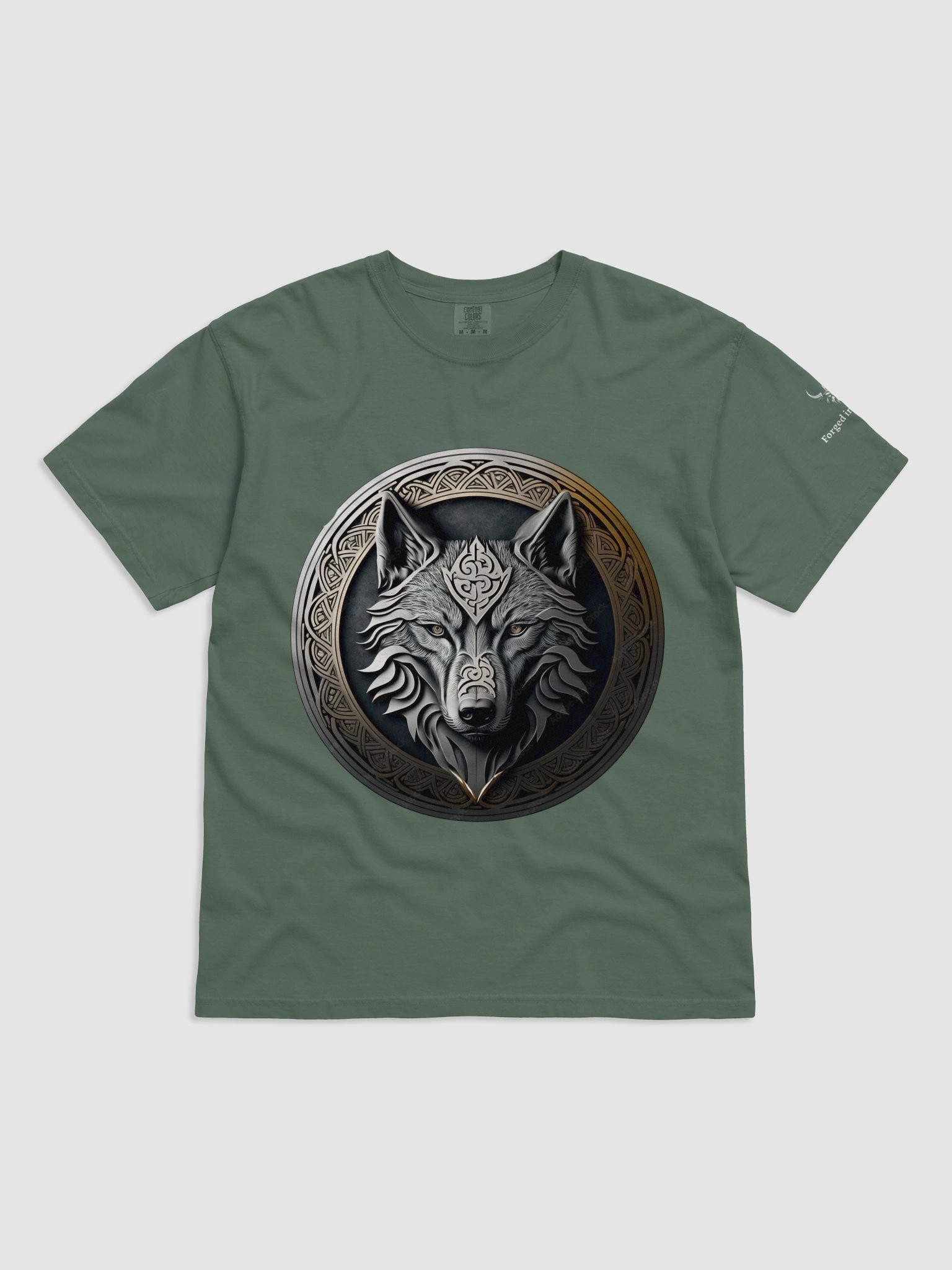 The Valhalla Wolf Men's Viking T-Shirt product image (5)