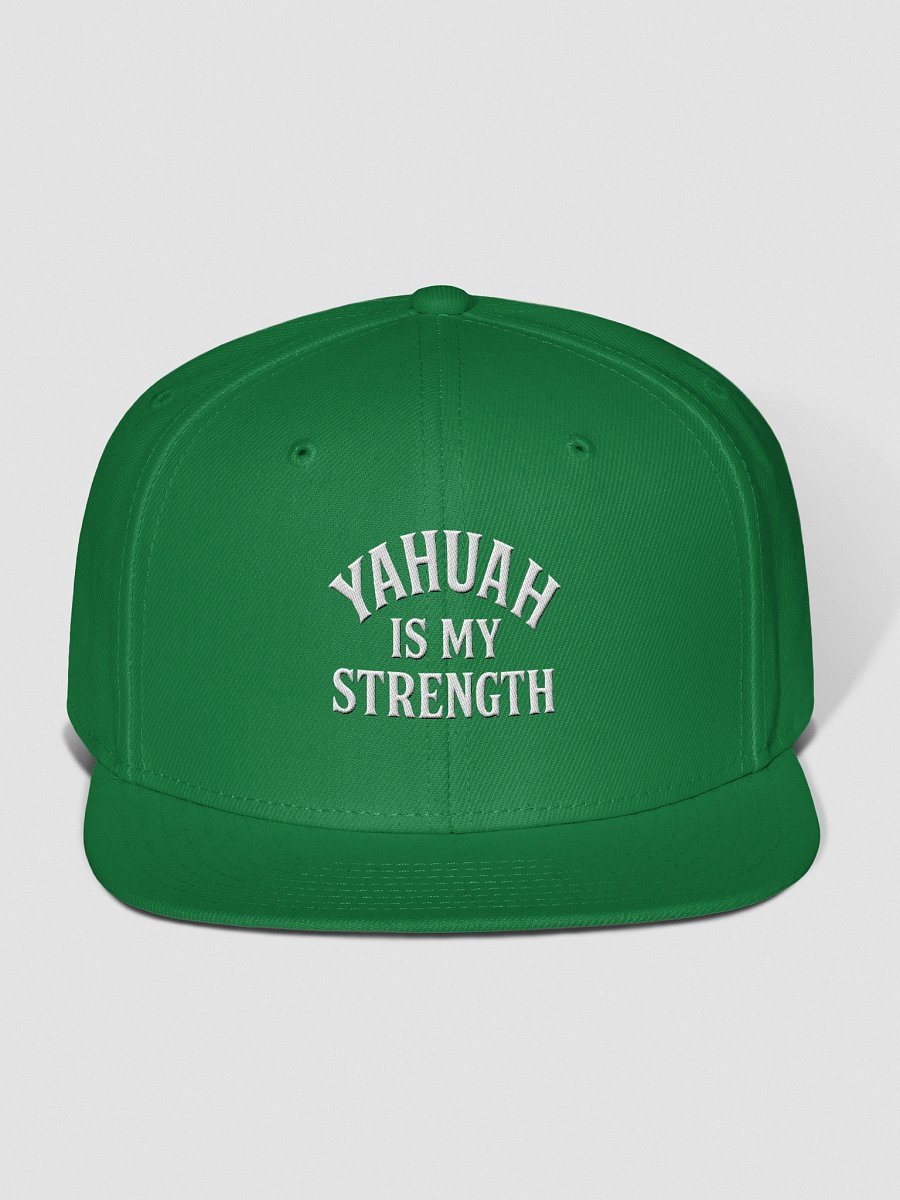 YAHUAH IS MY STRENGTH Wool Blend Snapback product image (11)