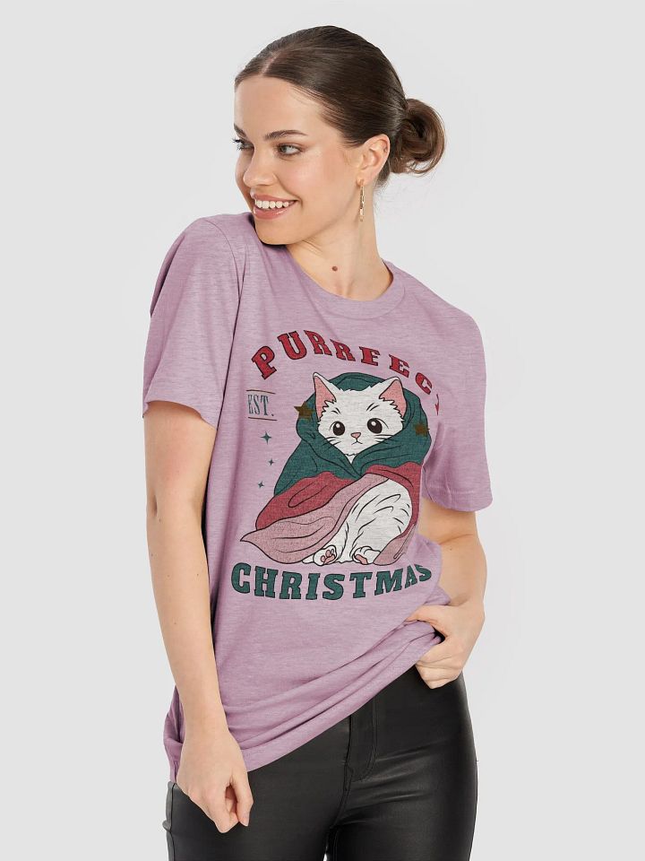 Cute T-Shirt Design- Purrfect Christmas product image (41)