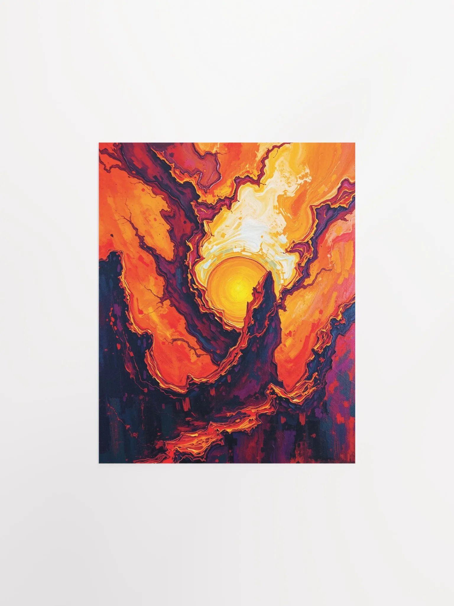 Radiant Sunburst Matte Poster product image (28)