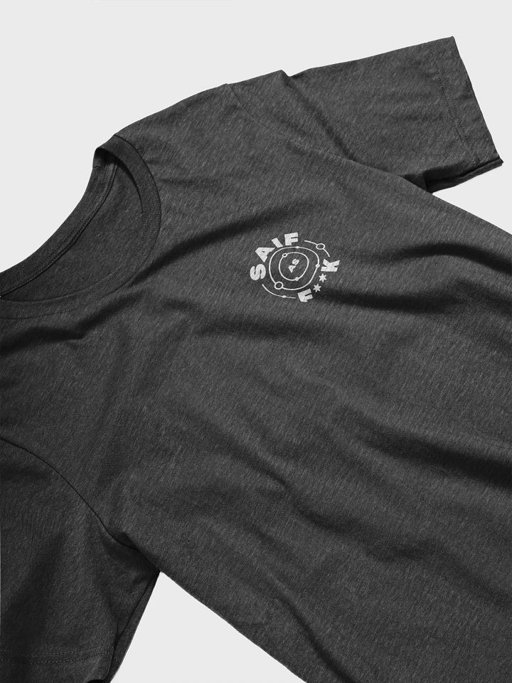 Unisex Saif As F**k T-Shirt in Black / Navy / Forest (Heather Colors) product image (2)