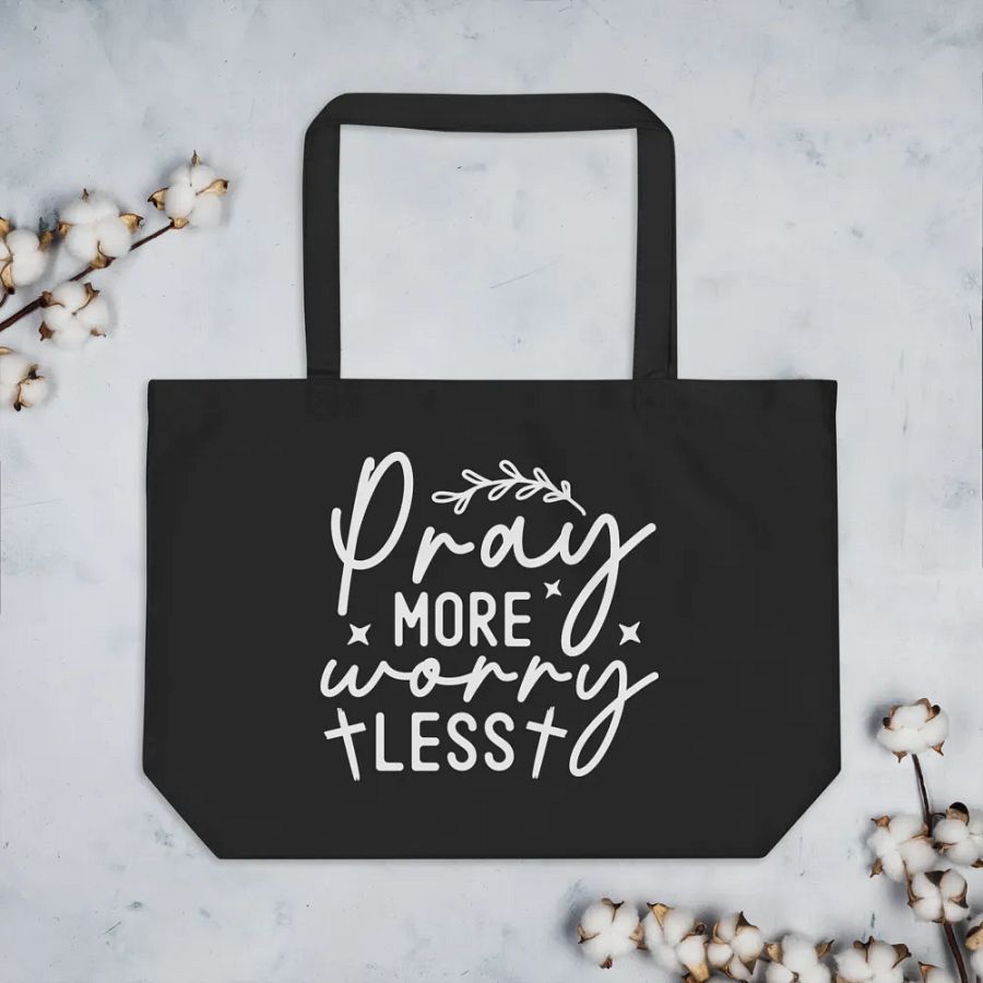 Pray More Worry Less Bag product image (7)