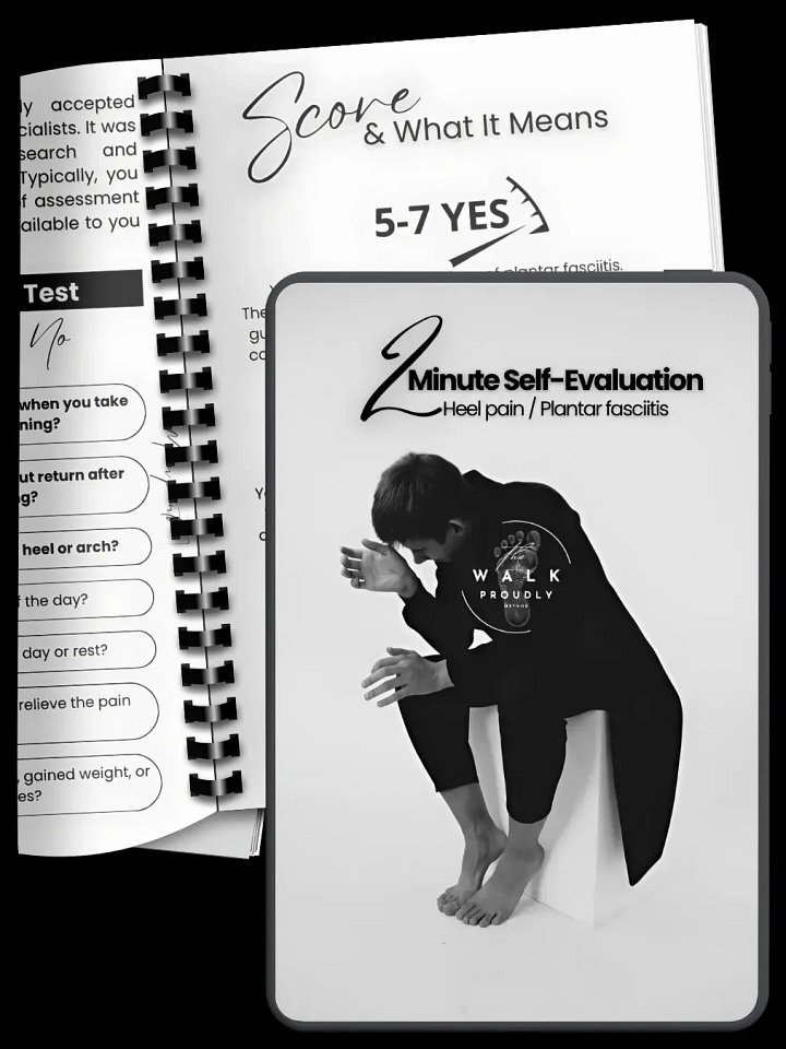 2 minutes self-Evaluation (Heel pain / Plantar fasciitis) product image (1)