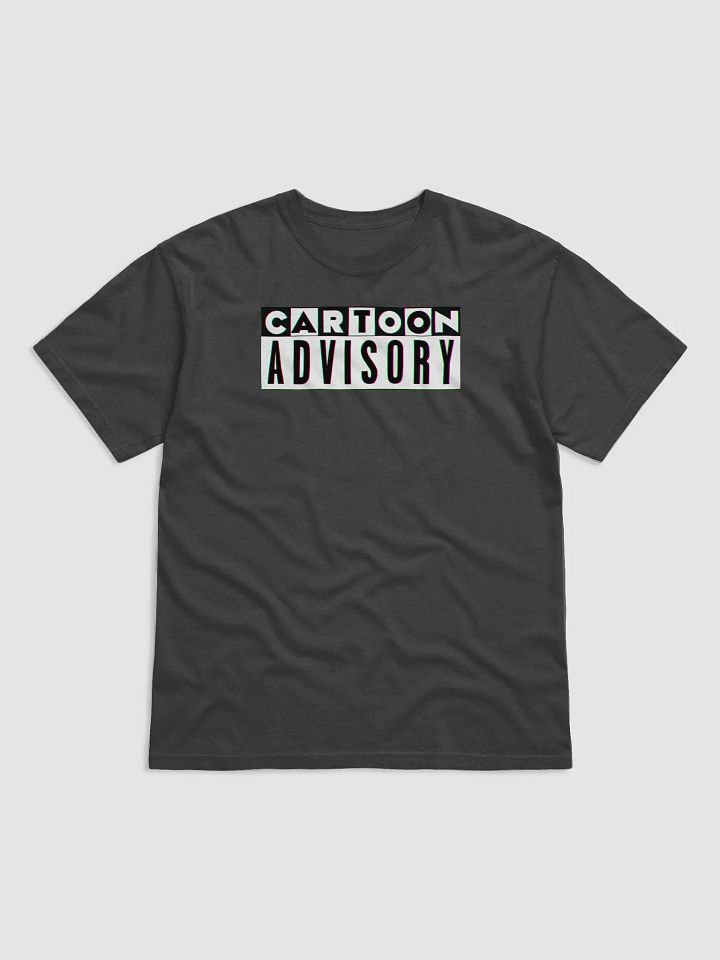 Cartoon Advisory Box Logo Tee (B) product image (1)