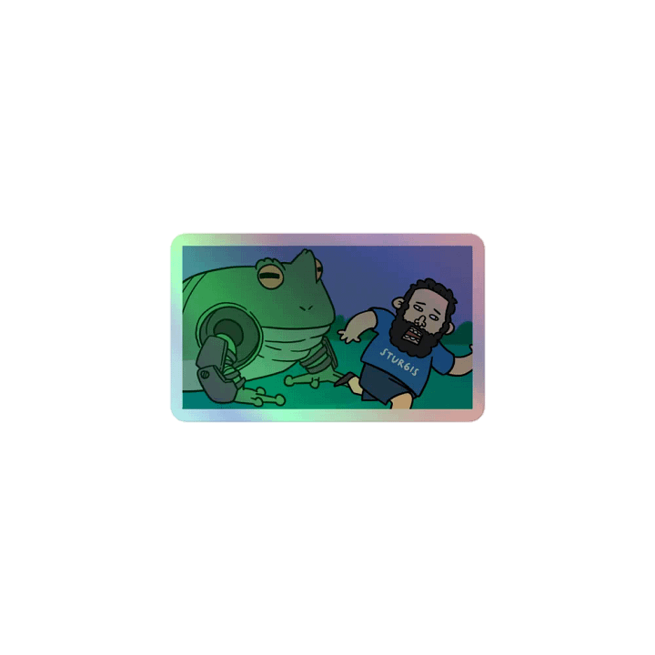 STURGISWATCH Holographic Sticker product image (1)