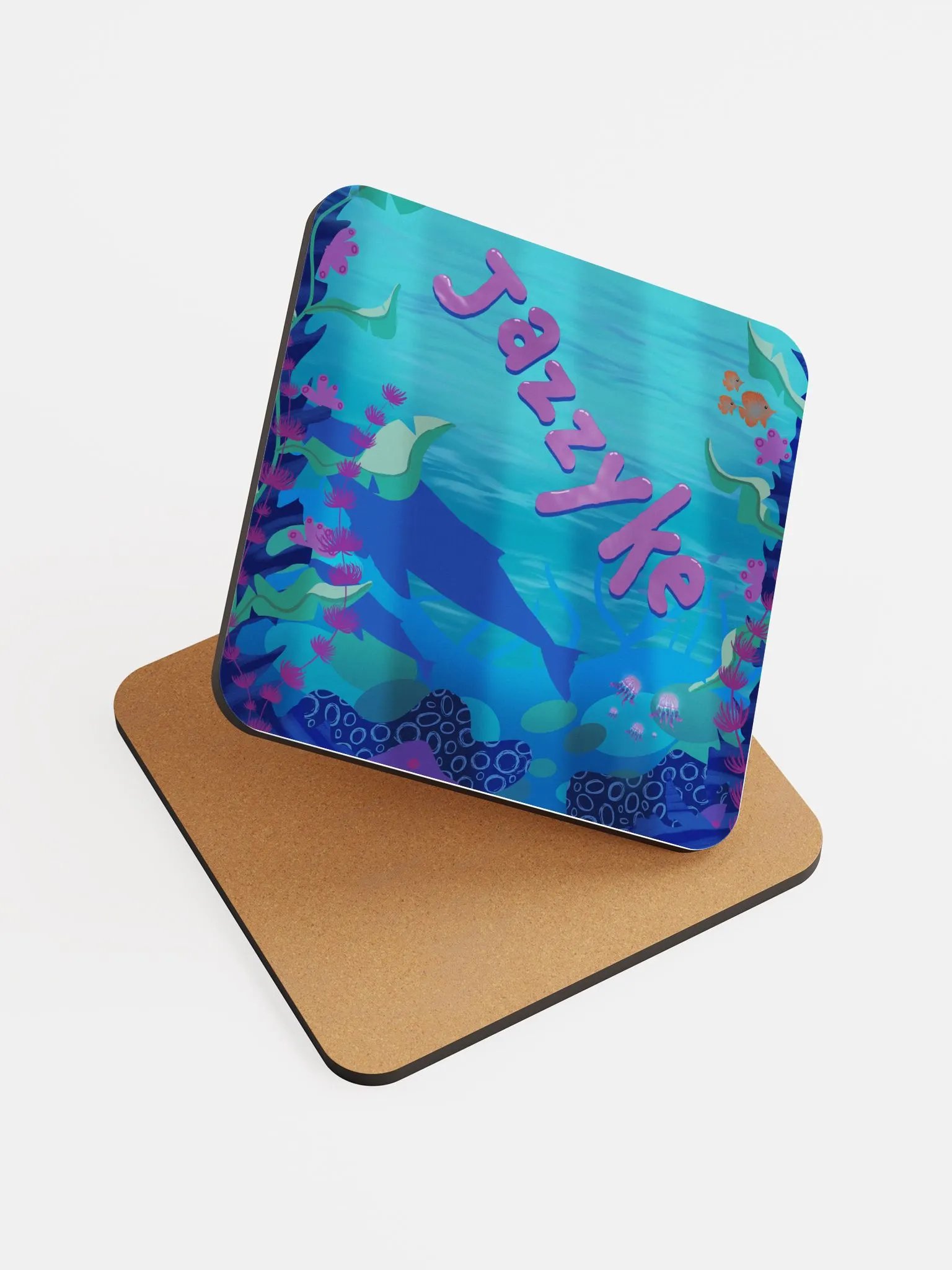 Watery Scène (Logo) ~ Coaster product image (6)