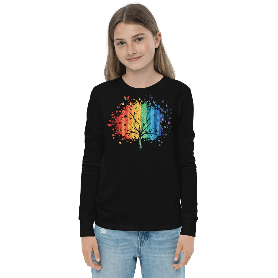 Spectrum Of Nature Long Sleeve Youth T-shirt product image (1)