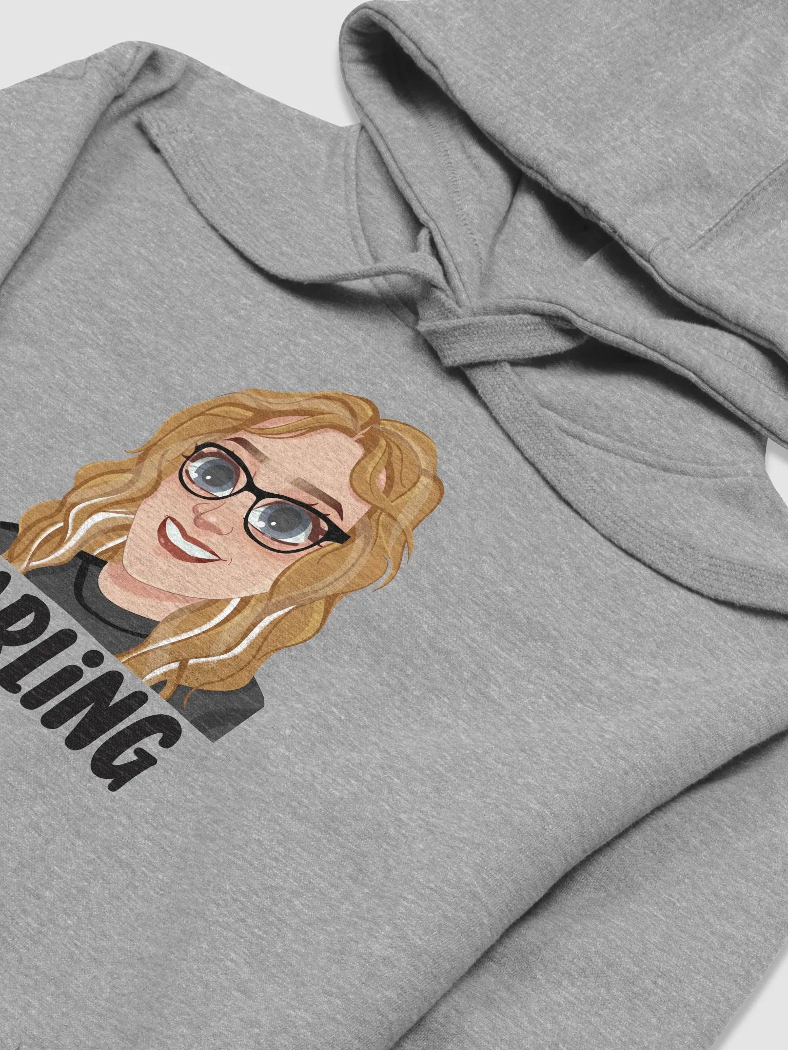 Darling Hoodie (black logo) product image (2)