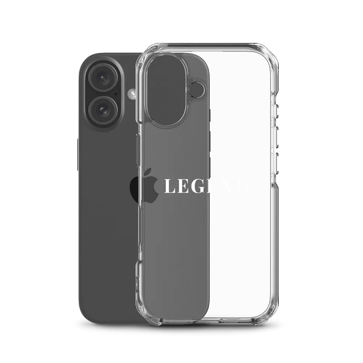 White - LEGEND iPhone Case product image (2)