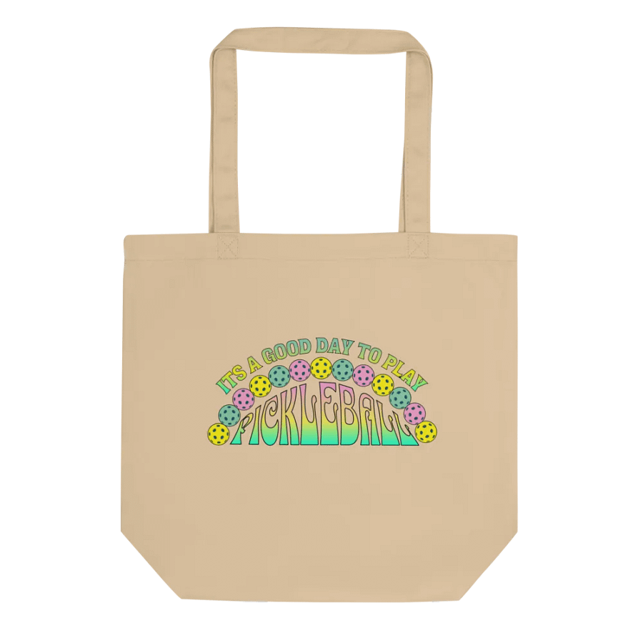 It's A Good Day To Play Pickleball Eco Tote product image (1)
