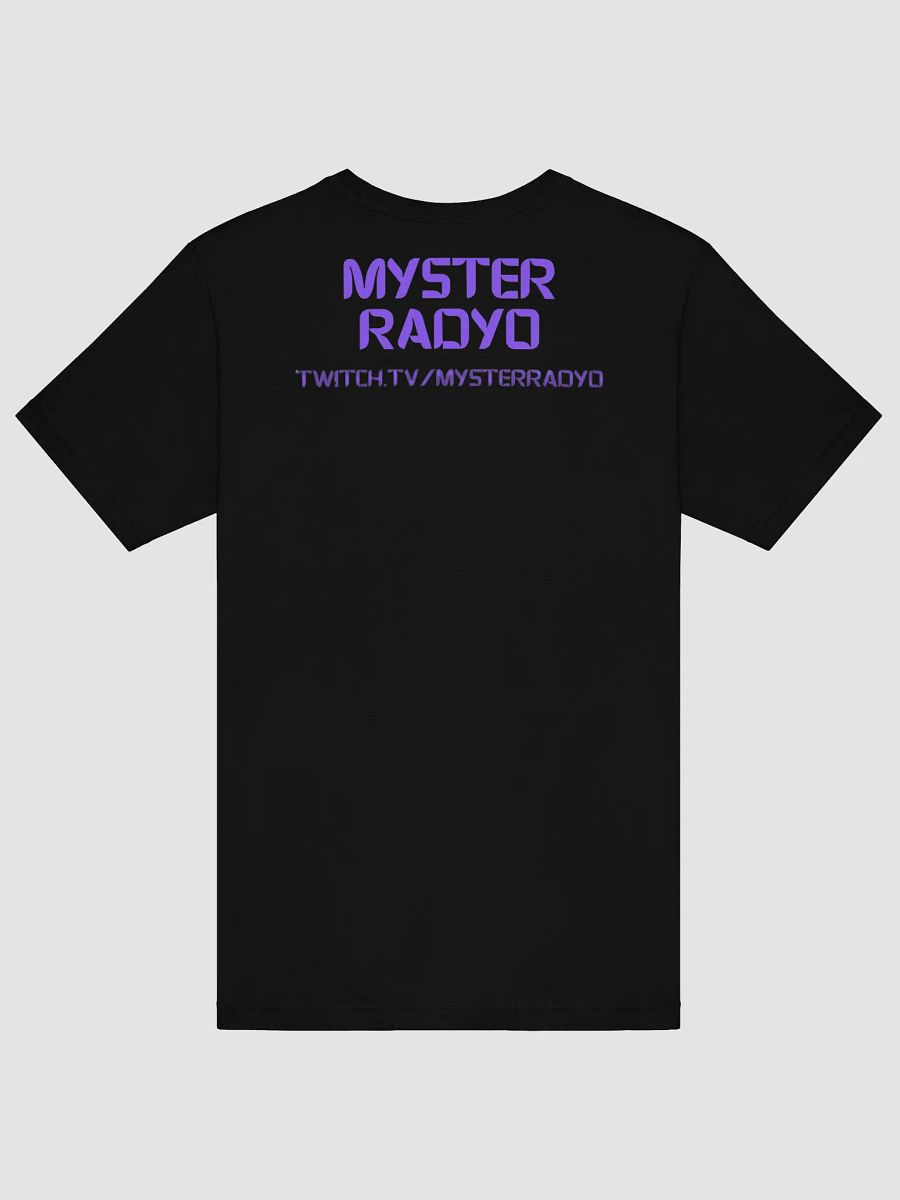Myster Radyo T-Shirt – "Midnight Vibes, White Hot Chaos" product image (9)