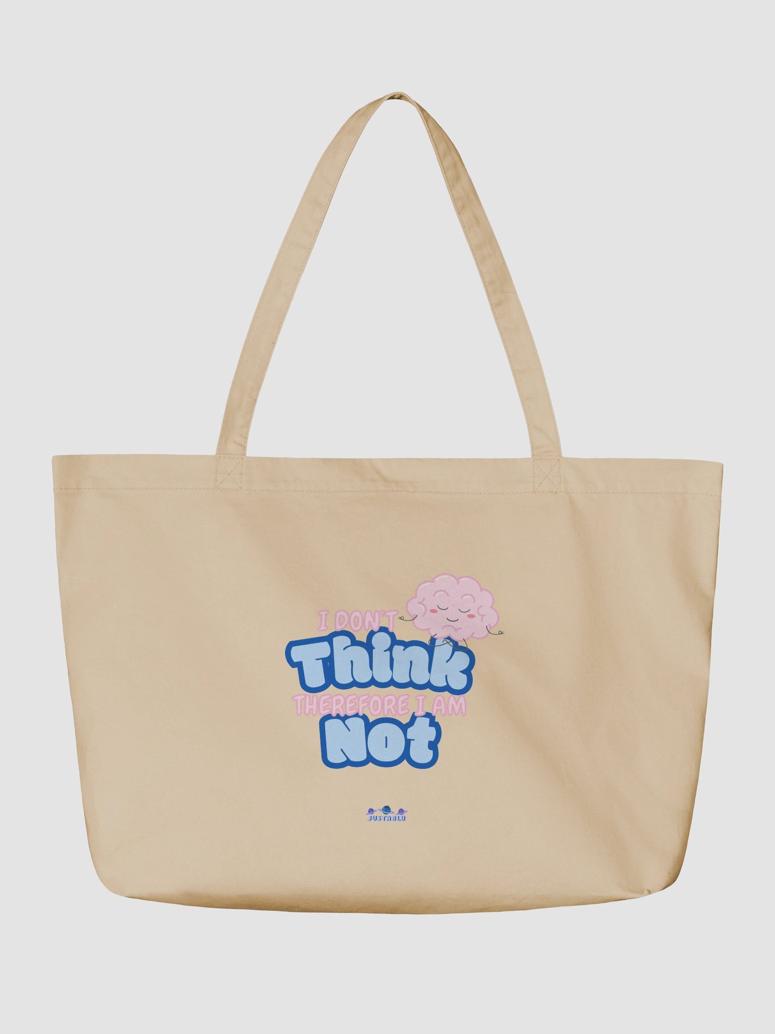 "I Don't Think" Canvas Tote product image (2)