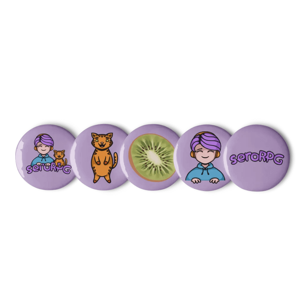 seroRPG Pin Set product image (3)