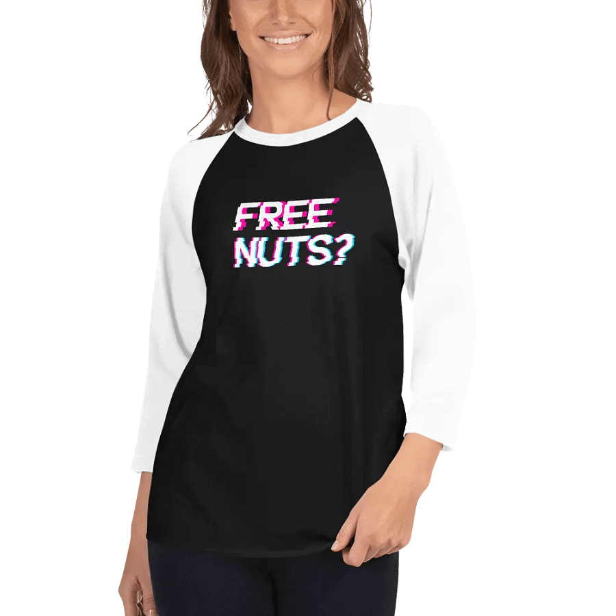 Free Nuts? Baseball Tee product image (8)