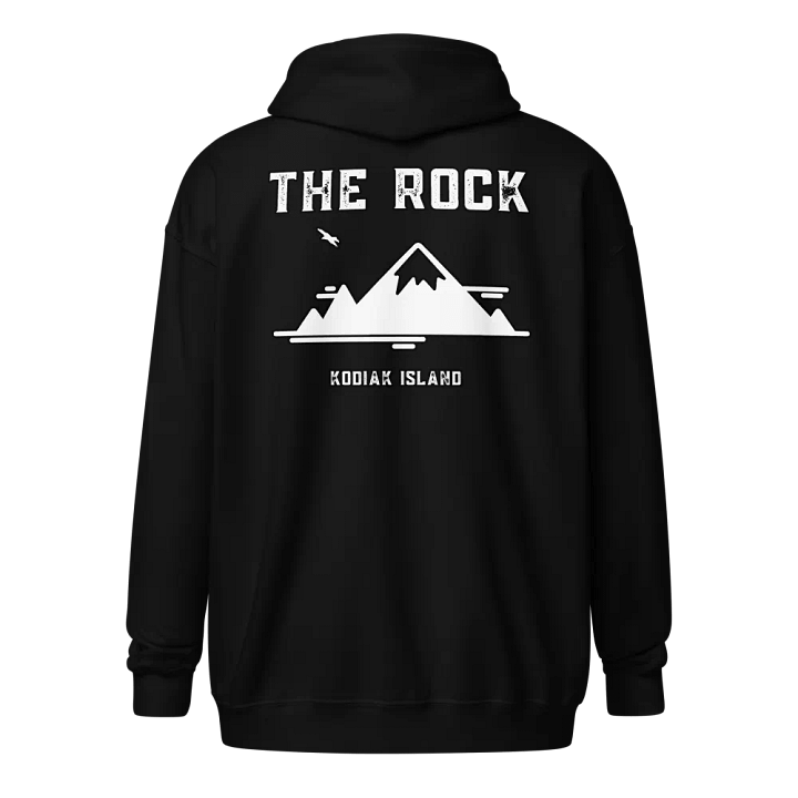 The Rock Zip Hoodie (White) product image (7)