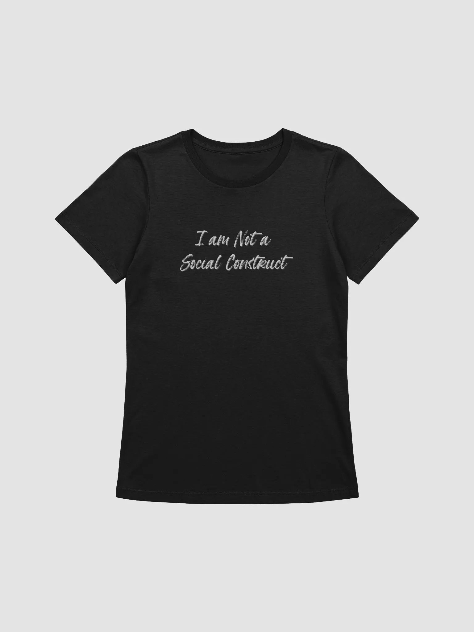 I am Not a Social Construct (lg) (wt) - All - Women's Relaxed Fit T product image (1)