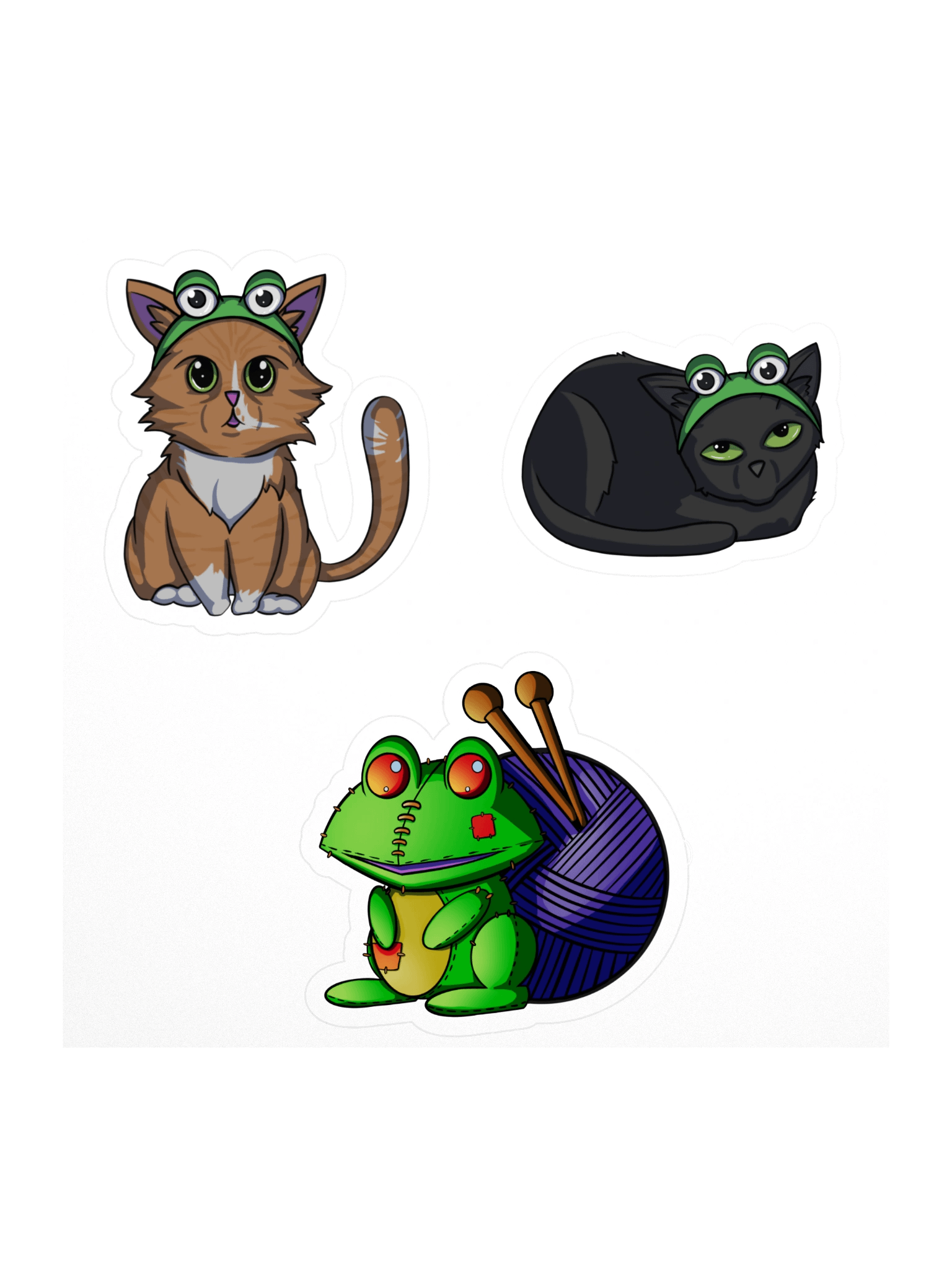 Night of A Thousand Frogs Sticker Pack product image (1)