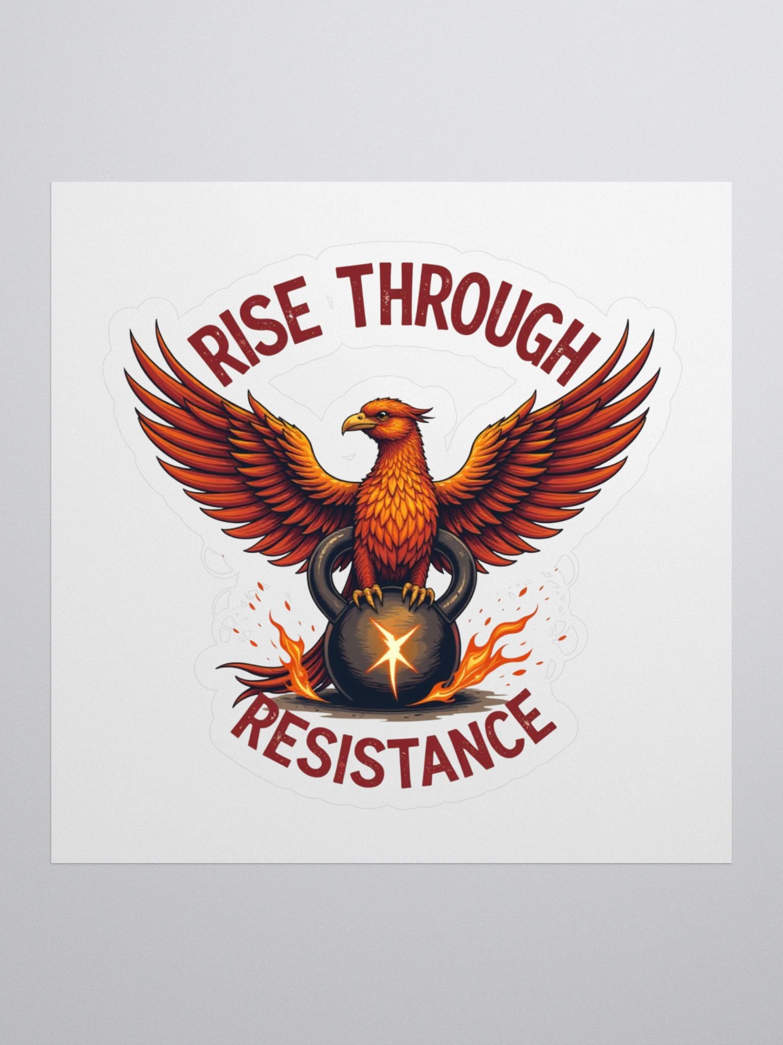 Phoenix Resistance Kiss Cut Stickers product image (1)