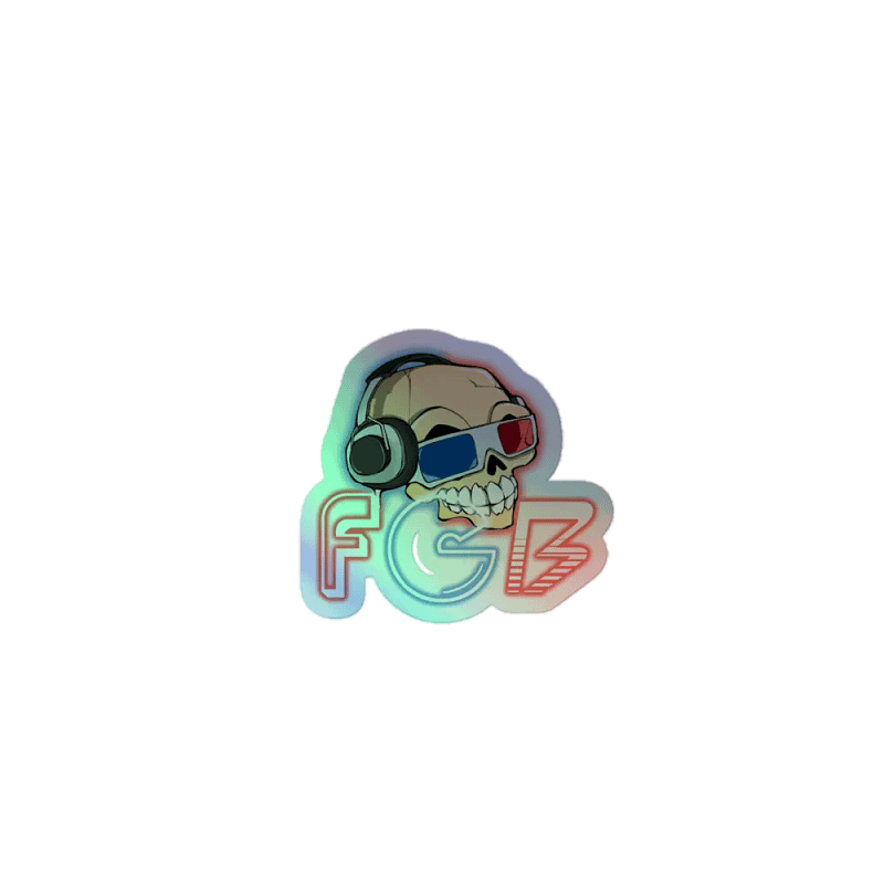 Gamin Buddy Holographic Sticker