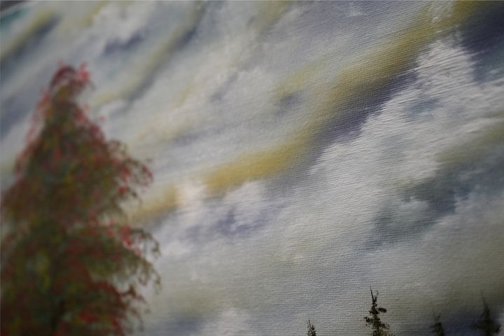 The Autumn River (Original) 16x20 Canvas product image (2)