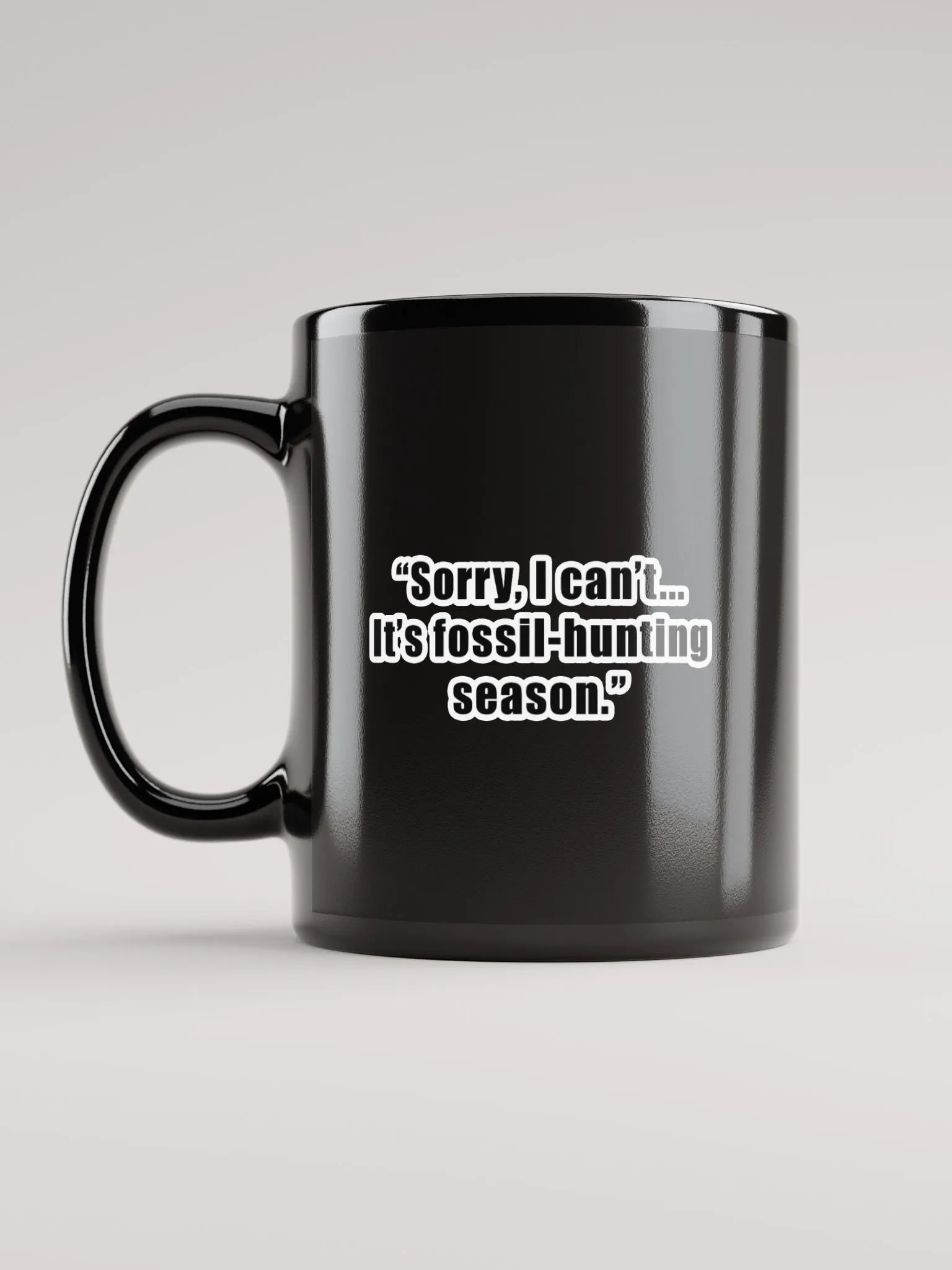 Ammonite Mug in Glossy Black product image (6)