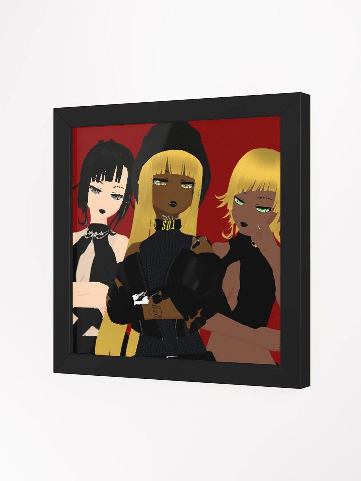 Gyaru gang framed poster product image (2)