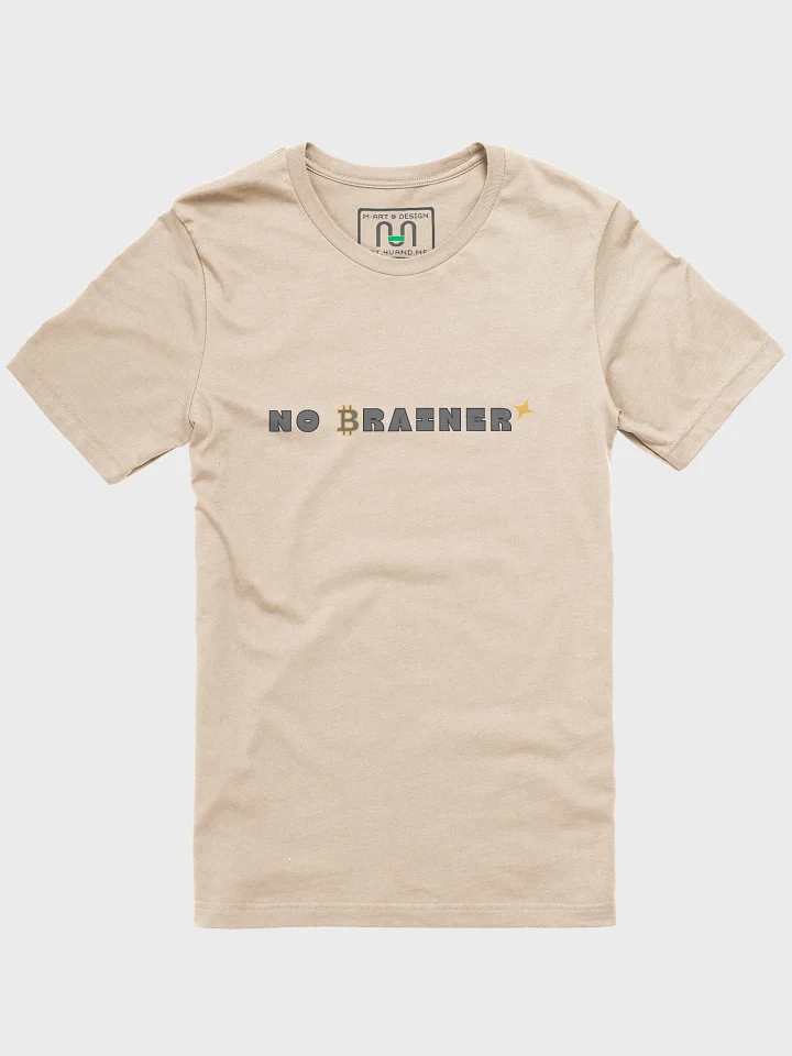 No Brainer – Bitcoin T-Shirt product image (1)