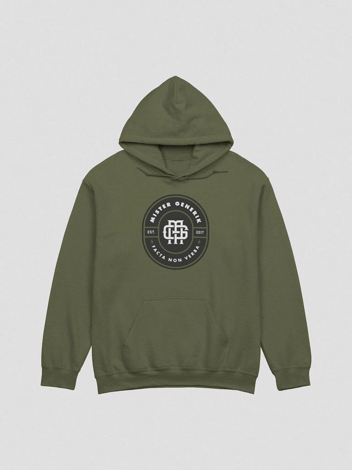 Mister Generik Monogram Badge Hoodie product image (1)