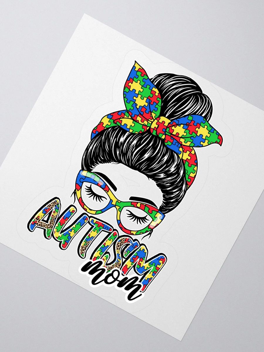 Autism mom2 Sticker product image (2)