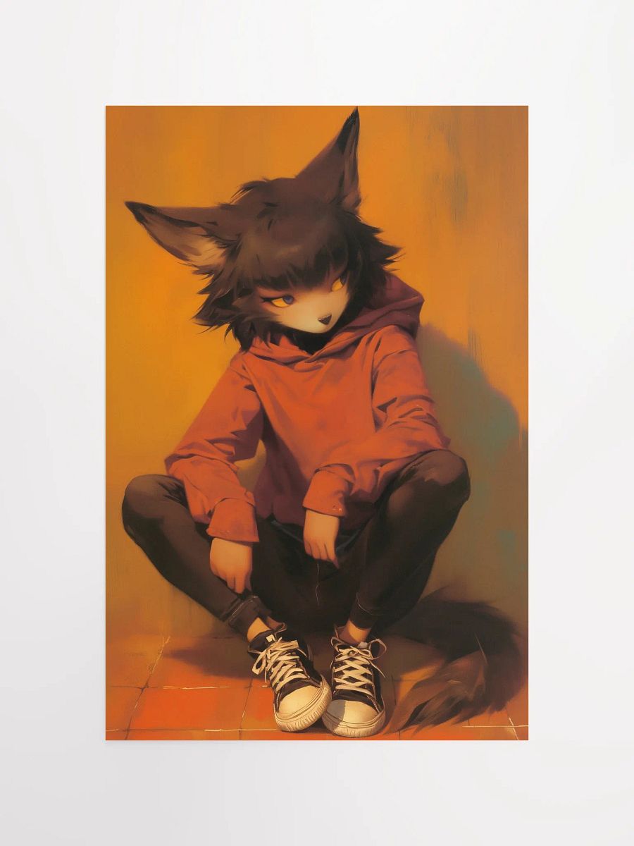 Wolf Anthro Matte Poster product image (7)