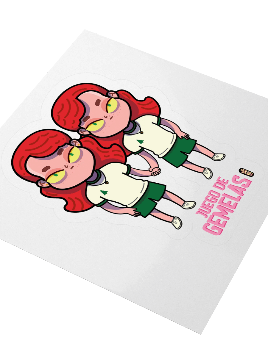 Juego de Gemelas - Sticker (Kiss Cut) product image (3)