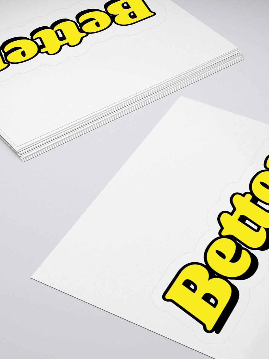 3D Better Sticker product image (4)