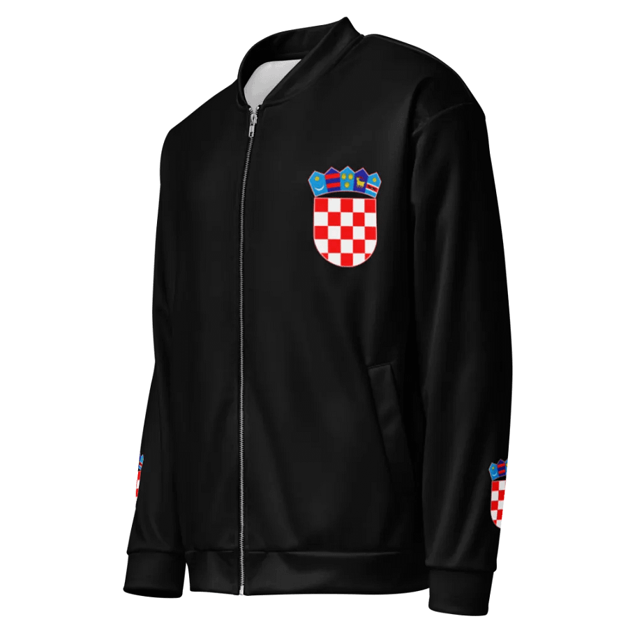 Rafale Croatia Print Bomber Jacket product image (3)