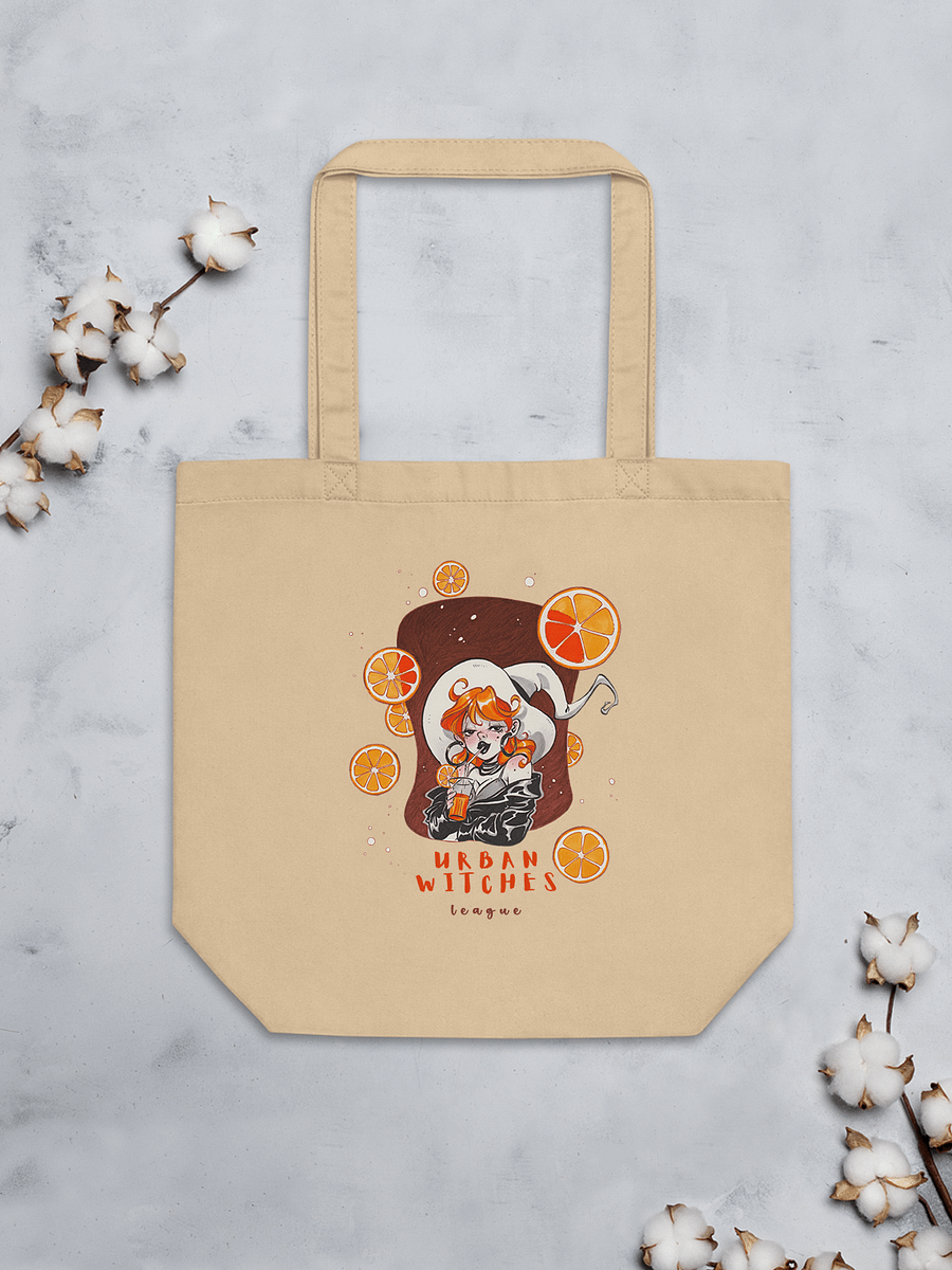 Orange Witch Tote Bag product image (1)