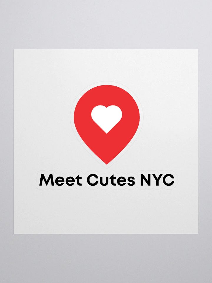 Meet Cutes NYC Sticker product image (1)